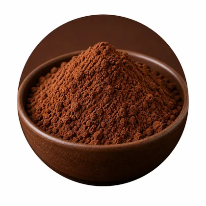 Dry cocoa powder