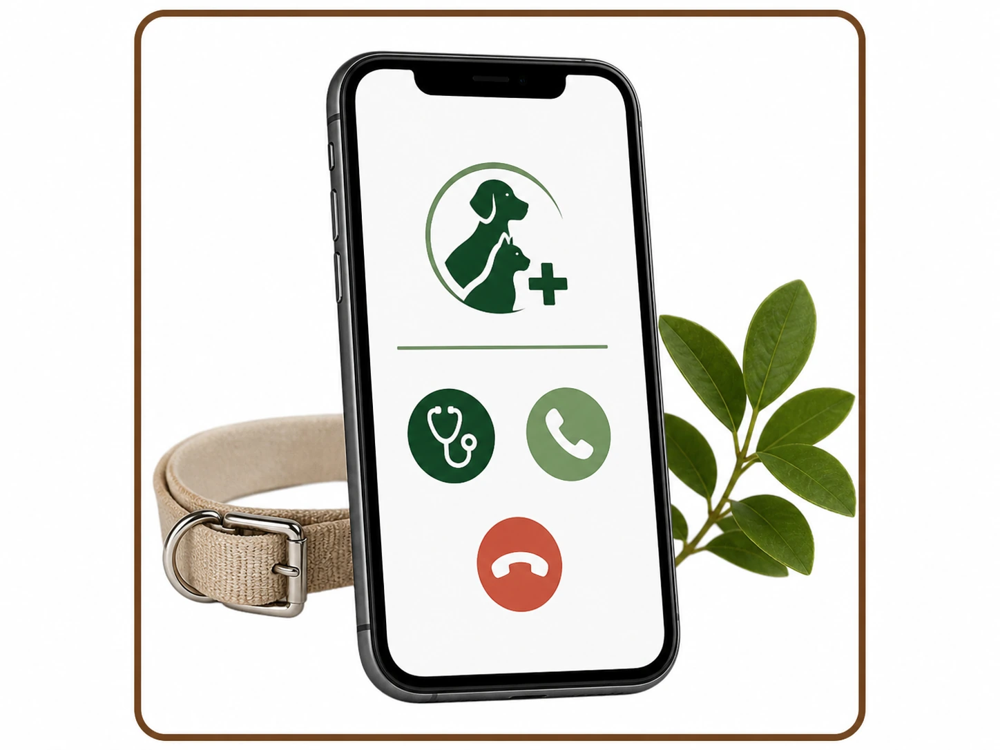 Vet and emergency phone numbers