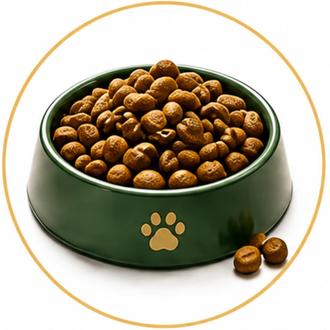 High-quality puppy food